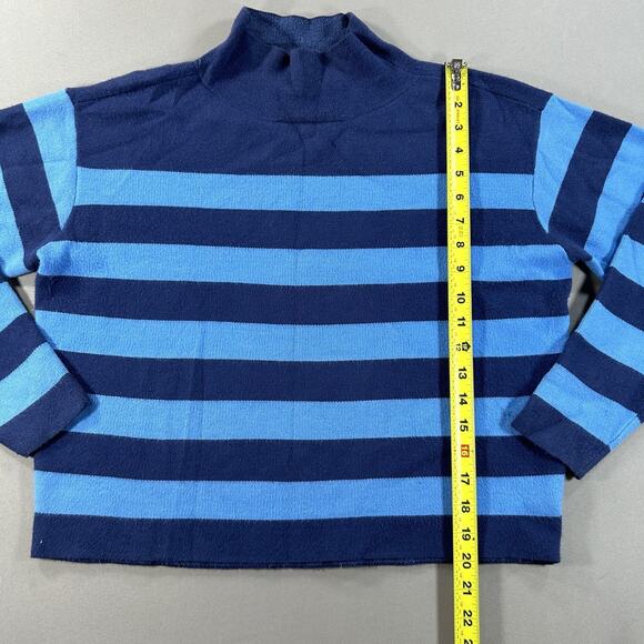 Maeve By Anthropologie Womens Sweater sz XXS Striped Blue long sleeve - Picture 5 of 8